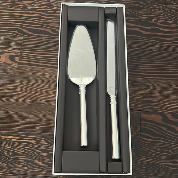 Vera Wang Wedgwood With Love Cake Knife and Server NEW in box